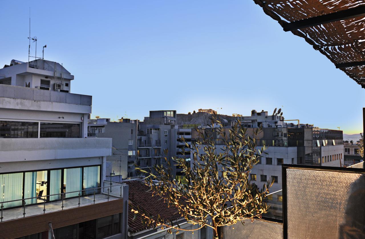 The Athenians Modern Apartments Bagian luar foto