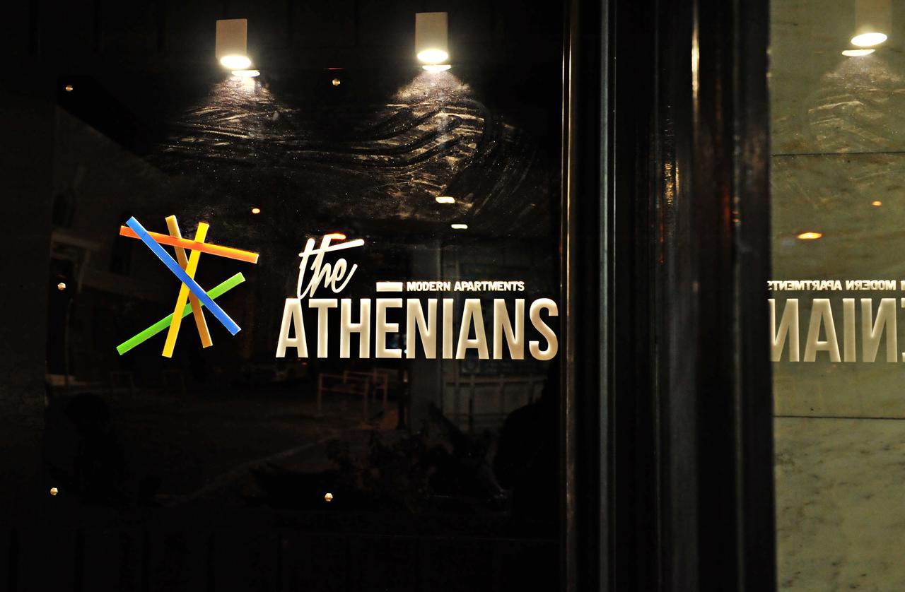 The Athenians Modern Apartments Bagian luar foto