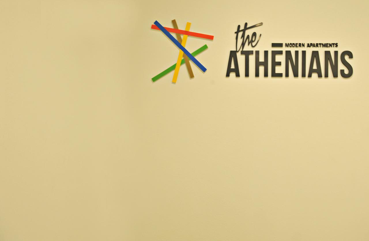 The Athenians Modern Apartments Bagian luar foto