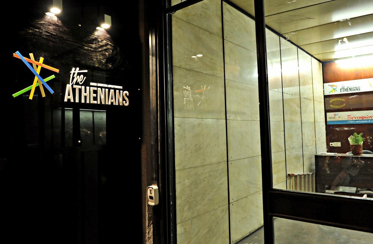 The Athenians Modern Apartments Bagian luar foto