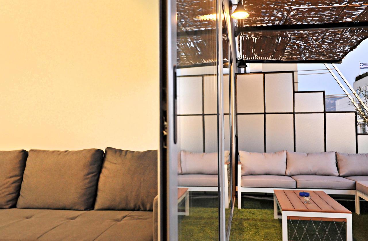 The Athenians Modern Apartments Bagian luar foto