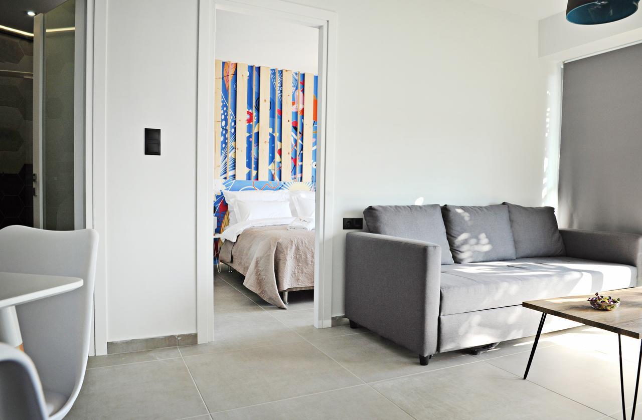 The Athenians Modern Apartments Bagian luar foto