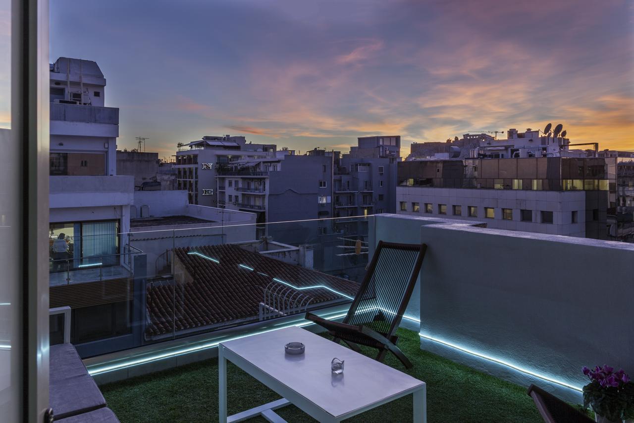 The Athenians Modern Apartments Bagian luar foto