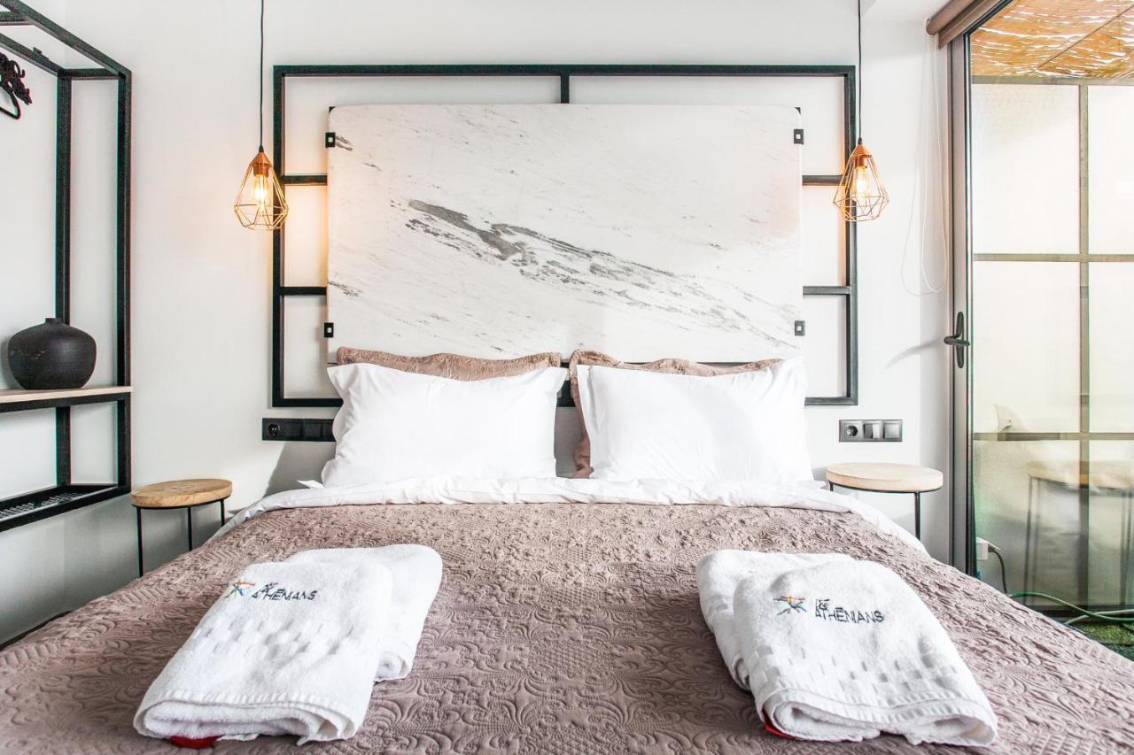 The Athenians Modern Apartments Bagian luar foto